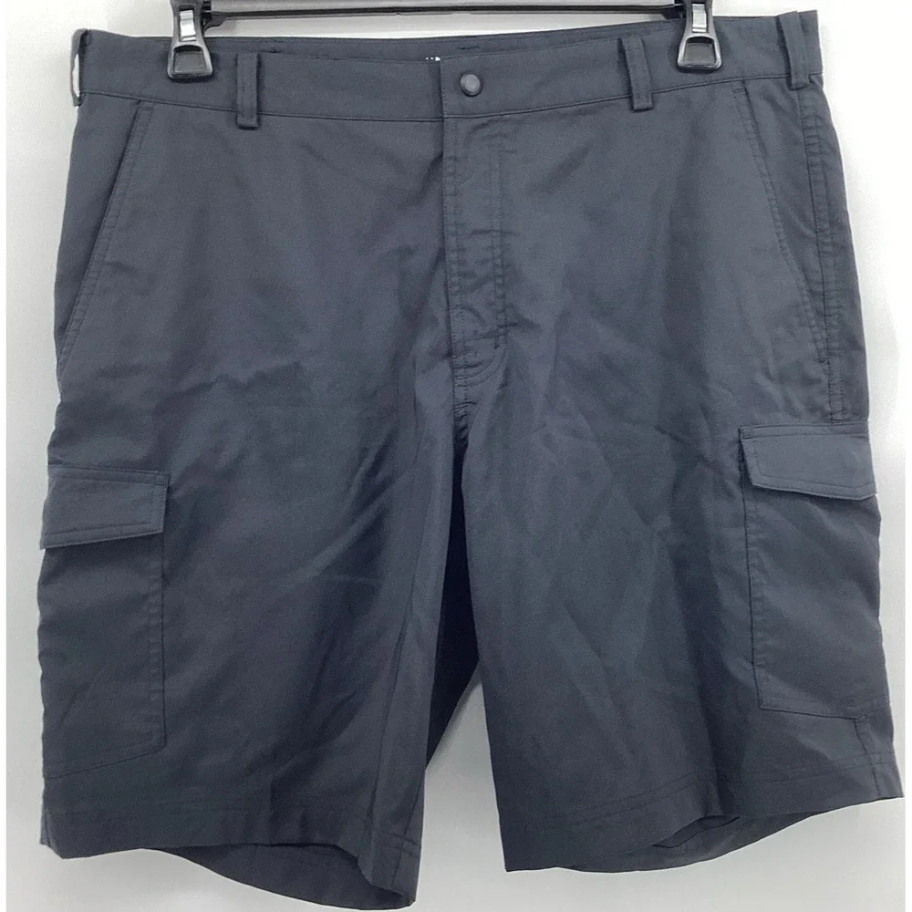 Nike Golf Mens Navy/dark Gray Pocket Dri-Fit Golf Chino Shorts Size 36